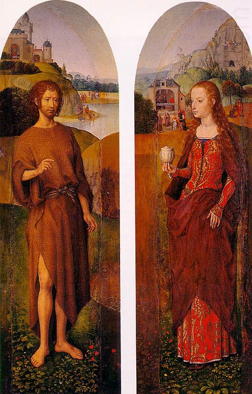 Hans Memling Outer Wings of a Triptych china oil painting image